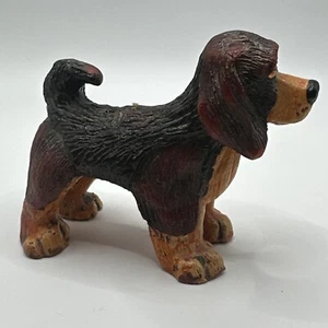 "Estatuilla vela de cera de perro Retriever Spaniel 1983 rara de colección ojos tristes 3,75""- 5""" - Imagen 1 de 20