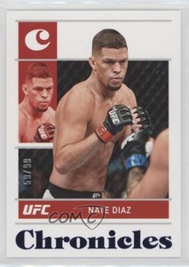 2022 Panini Chronicles UFC Green /99 Nate Diaz #9