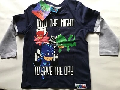 Baby / Boys T Shirt With P.J. Masks detail age 1.5-2 or 2-3 years - Image 1 of 3