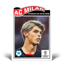 Topps UCL Living Set - Card 522 - Charles De Ketelaere - AC Milan