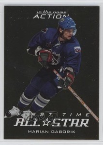 2003-04 ITG Action First Time All-Stars Marian Gaborik #FT-1
