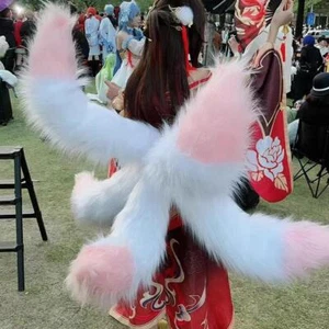 Honkai: Star Rail Tingyun Schwänze Fuge Cosplay Requisiten Ornament Fuchsform 85cm Geschenk - Bild 1 von 5