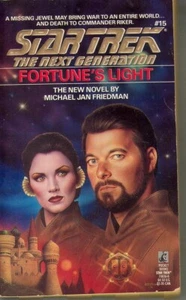 Star Trek Next Generation Fortune's Light by Michael Jan Friedman 1991 Paperback - Imagen 1 de 1