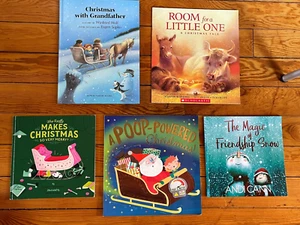 Mixed Lot of A POOP-POWERED CHRISTMAS with Grandfather ROOM FOR A LITTLE ONE The - Picture 1 of 13