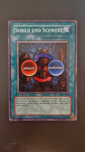 yu-gi-oh! Sammelkarte Deutsch Schild und Schwert 1. Auflage SDJ-G040 - Bild 1 von 2
