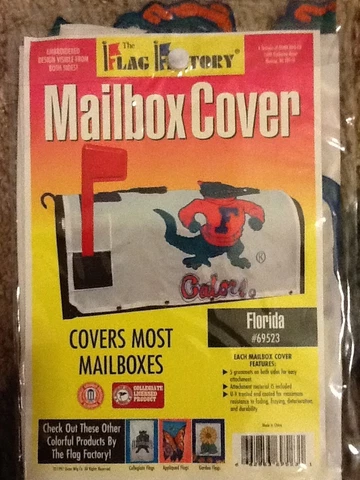Florida Gators Flag Factory Two-Sided Mailbox Cover; NCAA; SEC Football Cover