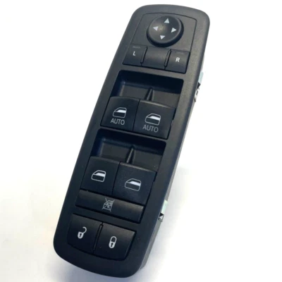 ✅ 2011-2024 RAM 1500 2500 3500 OEM INTERRUPTOR DE PUERTA DELANTERA Y BISEL Mopar 56046823AE Foto 1 de 4