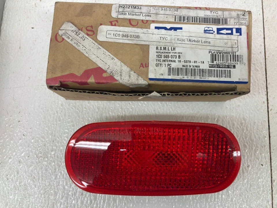 Conjunto de luz marcadora lateral Volkswagen Beetle 1998-2005 repuesto/lente Foto 1 de 1
