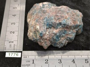APATITE BLEUE pierre brute mineraux lithotherapie collection esoterisme reiki - Picture 1 of 7