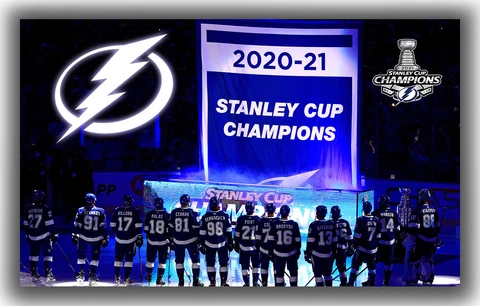 Tampa Bay Lightning Hockey Team Champion Flag 90x150cm 3x5ft Super Banner Cover
