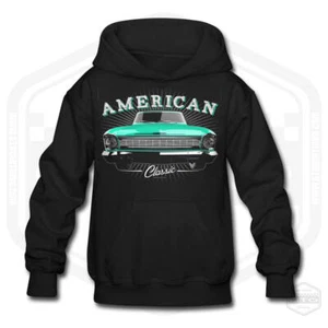Children's 1966 Chevrolet Nova American Muscle Car Hoodie - Picture 1 of 19