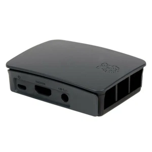 Raspberry Pi (83-17599) Black Protective Case Enclosure for Raspberry Pi 3 - Picture 1 of 3