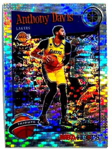 2019-20 Panini NBA Hoops Premium Stock Tribute Pulsar #294 Anthony Davis - Picture 1 of 2