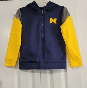 Hoodie Jacket for kids  ,blue and yellow, size 7 - Picture 1 of 4