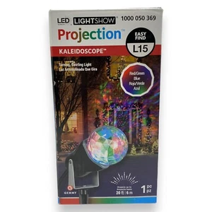 Gemmy - Proyección de espectáculo de luces LED - Caleidoscopio - No. 88579 - NUEVO EN CAJA - Imagen 1 de 4