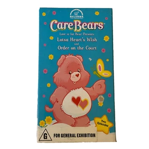 Care Bears Love a Lot Bear - Lotsa Heart's Wish - Order on the Court VHS Nelvana - Picture 1 of 8