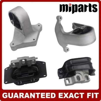 4pcs Motor and Trans Mounts Set Fit For 2001-2006 DODGE STRATUS L4 2.4L/V6 2.7L Foto 1 de 4