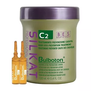 Silkat Bulboton C2 Excessive Hair Loss Lotion 12 x 10 ml - Bes Beauty & Scienece - Picture 1 of 3