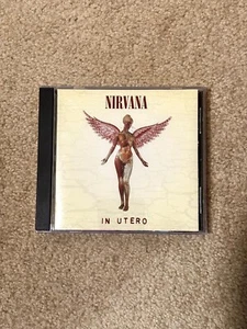 PROMO NIRVANA IN UTERO 2 EARLY CD SONOPRES USA D 190124 40173/DiDx 018824 Rare - Picture 1 of 4
