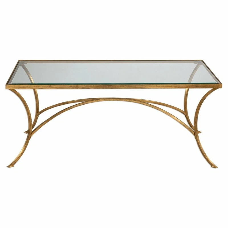 Uttermost 24639 Alayna Gold Coffee Table