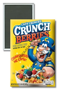 Cap'n Crunch Crunch Berries Cereal 2024 Captain 2" x 3" Imán para refrigerador - Imagen 1 de 3