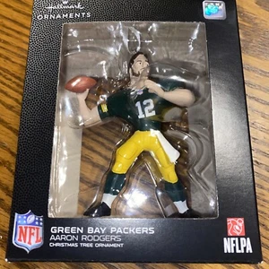 NFL Hallmark Green Bay Packers "Aaron Rodgers" Ornament - New - Picture 1 of 3