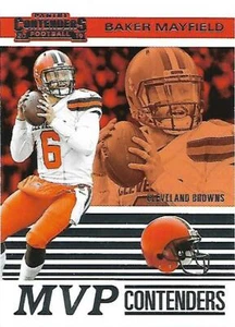 2019 Panini Contenders Baker Mayfield Cleveland Browns MVP Contenders # MVP-BM  - Bild 1 von 2
