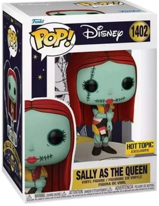 Funko Pop Disney Sally As Queen 1402 Pesadilla Navidad Caliente Exclusivo Bóveda - Imagen 1 de 1