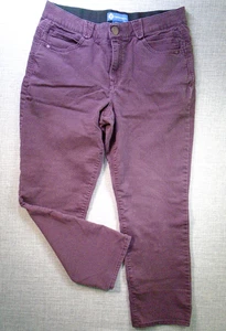 Democracy Pants Women Size 14P Maroon Skinny Stretch Ab Technology - Picture 1 of 16