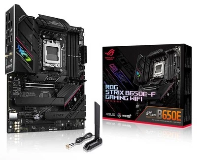 ASUS ROG STRIX B650E-F GAMING WiFi Socket AM5 AMD (LGA 1718) motherboard - Image 1 of 4