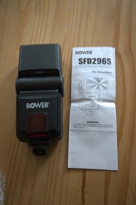 Bower SFD296S Digital Automatic Flash for Sony/Minolta Cameras - Image 1 of 4
