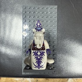 Lego Ninjago PYTHOR P. CHUMSWORTH Serpentine White Snake w/ Purple Minifig 70750