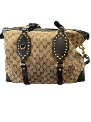 GUCCI GG PATTI STUDDED LARGE TOTE 12X16X8 (mie) (PSH038552) - Image 1 of 4