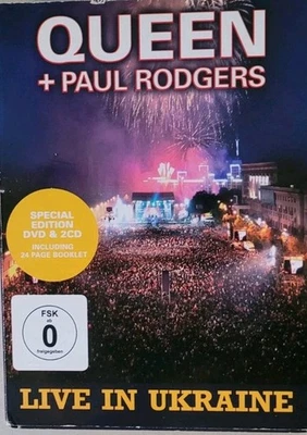 Queen Paul Rodgers - Live in Ukraine - 2x CD, DVD, PAL, 2009 - Bild 1 von 4