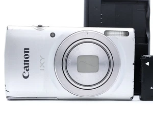 Canon IXY 200 PowerShot ELPH 185 Silver Compact Digital Camera from Japan - Picture 1 of 14
