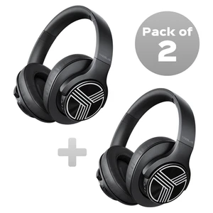 Paquete de 2 auriculares Bluetooth con cancelación activa de ruido TREBLAB Z2 - Imagen 1 de 10