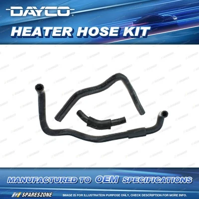 Dayco Heater Hose Kit for Toyota Hilux KZN165R 3.0L 8V 1KZ-TE 1999-2005 - image 1 of 2