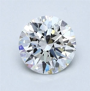 Cert. GIA 1.03 Carat Round Natural Mined Diamond Loose G color VS1 clarity - Picture 1 of 2