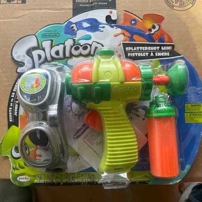 World of Nintendo Splatoon Splattershot Quick Shot Blaster Toy Jakks 2017 Foto 1 de 4