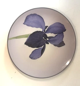 Noritake Colorwave Piatto Accento Viola 8,25" IRIS JAPAN Fiori Giardino Primavera - Foto 1 di 6