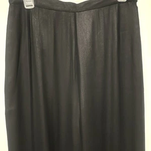 J Jill Black Silk Lined Trouser Pants 8T Dressy Lightweight Shimmer - Picture 1 of 12