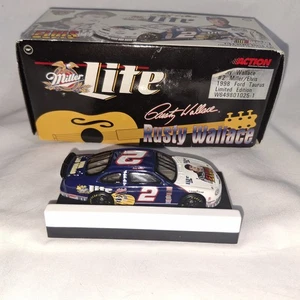 Action 2002 Ford Taurus #2 Rusty Wallace Miller Lite 1:64 Diecast Car NIB - Picture 1 of 2