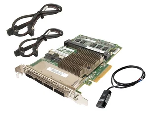 HP Smart Array P822 SAS RAID Controller 6Gb 2GB FBWC 643379-001 +BBU & 2x Kabel - Bild 1 von 8