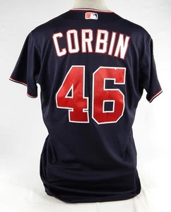 2023 Washington Nationals Patrick Corbin #46 Game Issued Pos Used Navy Jersey 5 - Picture 1 of 9