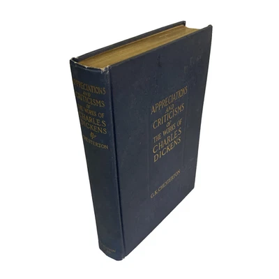 1911 Chesterton on Dickens First Ed w/ Gilt Top Edge & Portrait Plates - Image 1 of 4