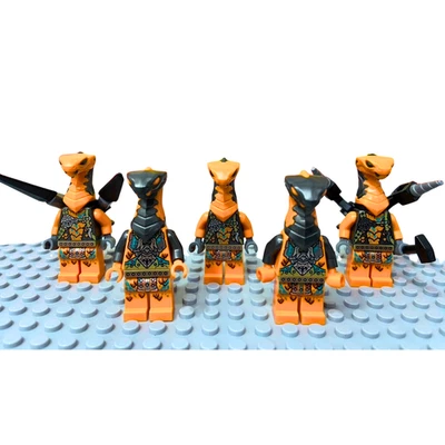 LEGO Ninjago Serpentine Constrictai Snake Warriors Cobra Mechanic Minifigure  - Image 1 of 4