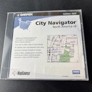 Garmin Setup and Map Date DVD City Navigator NT North America v8 - Picture 1 of 5