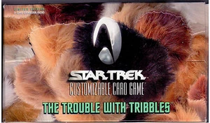 Star Trek CCG Trouble with Tribbles Sealed Box of 30 packs 11 Cards per Pack. - Picture 1 of 1