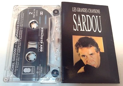 SARDOU Tape Cassette LES GRANDES CHANSONS 1989 Disques Trema Canada PGCT-4-114 - Image 1 of 4