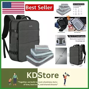 IATA Approved Carry-On Backpack for Travel & Business - 40L with Packing Cubes - Picture 1 of 9